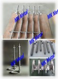 Grade 1, 2, 5, 6, 7, 9, 12, 23 ASTM B862 titanium and titanium customized pipe