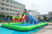 Outdoor Games Inflatable Water Park / Inflatable Water Sport