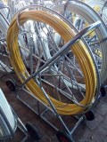 Telecommunication pipeline cleaning duct rodder