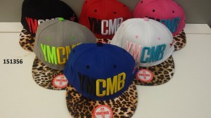 Lot de Casquette YMCMB Léopard Ref:151356