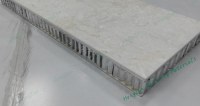 Stone honeycomb panel for wall