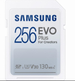 Samsung Carte mémoire CARD EVO PLUS 256GB class10 - Secure Digital (SD) MB-SC256K/EU