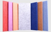 Soundproof indoor acoustic panel Polyester fiber Panel with Colorful Choices