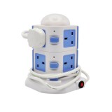 Wi-Fi smart tower power strip UK standard remote control approved 6 holes and 4 USB pow...