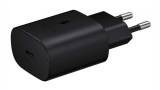 Samsung AC Chargeur Super rapide 25W USB-C Noir EP-TA800NBEGEU