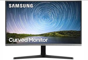 Samsung 80 cm/32'' incurvé HDMI Full HD Gris foncé/Bleu - LC32R500FHRXEN