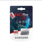 Samsung Carte MicroSDXC EVO+ HA 256GB CL10 UHS-I U3 MB-MC256HA/EU