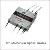 Low Insertion Loss 1x8 fiber optic switch for OADM and system monitoring
