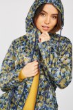 Waterproof Floral Rain Jacket