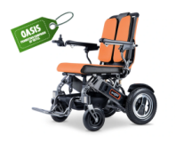 Lightweight Folding Wheelchairs For Travelling & Portable Electric Power Wheelchair -...