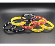 Custom Glow In The Dark Rubber Bracelets Personalized Wholesale