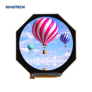 Round LCD Display