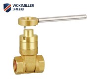 1/2‘’- 1‘’ lockable brass gate valve