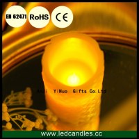 High Quality Wax pillar Color Changing Led Candles