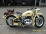 750CC 24HP Fashion yellow racing Motorcycle without Sidecar