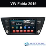 2 din coche reproductor de DVD para Android VW Fabia 2015 coche radio de la navegación...