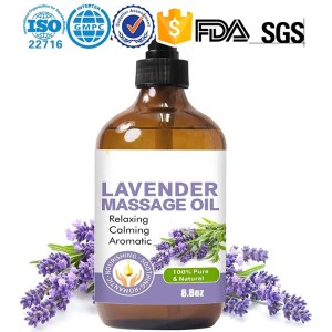 Aceite esencial de lavanda 100% puro y natural.