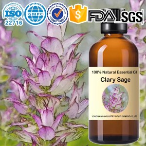 Aceite esencial de salvia sclarea 100 % natural al por mayor de fábrica