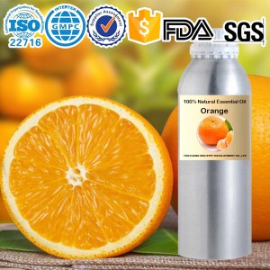 Aceite esencial de naranja (Citrus reticulata) 100% natural al por mayor de fábrica