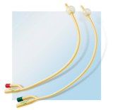 Disposable latex foley catheters, 2 way / 3 way