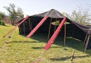 Moroccan NOMAD TENT - goat's wool -