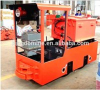 2.5T underground explosion proof narrow gauge mining battery electric locomotive