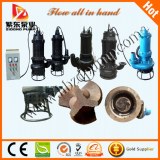 River sand/gravel use submersible pump