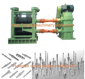 Cross wedge rolling mill