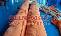 High quality WLL200ton 200000kg heavy duty round sling 6:1 7:1 8:1 acc. to European sta...