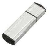 Silver color plastic USB flash drive