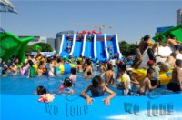 Big Inflatable Water Slide, Water Slide For Water Park