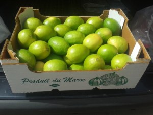 La venta de productos agrícolas procedentes de Marruecos