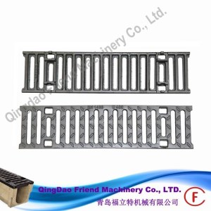 Ductile cast iron stormwater drain grate for sewage