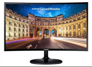 TFT Samsung Écran Incurvé C27F390FHU 68,6cm (27) LED,HDMI,VGA - LC27F390FHUXEN