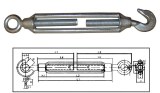 Commercial Type Turnbuckle Malleable Iron