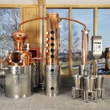 Destilador de columna de alcohol de equipo de destilación de alcohol de cobre de ginebr...