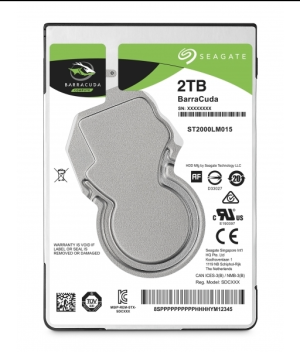 SEAGATE Disque dur interne Barracuda 2TB HDD SATA 2,5" 128Mb cache BLK ST2000LM015