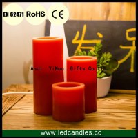 Flameless Wax LED Candle, Candle with 18 keys Remote Control