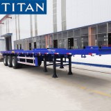 TITAN 24m Extendable Flatbed Trailer for Sale
