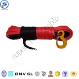 40ft 12000lb Synthetic capstan UHMWPE Winch Rope with thimble for ATV/UTV
