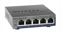 Netgear Switch Gigabit Ethernet 5 ports Pass-Throu/PoE avec 2 ports PoE GS105PE-10000S