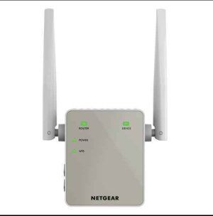 NETGEAR Répéteur WiFi Dual Band - Essentials Edition, 1,2 Gbit/s, antenne externe EX612...