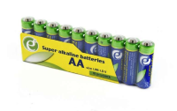 EnerGenie Piles super alkalines AA, paquet de 10 EG-BA-AASA-01