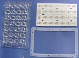 Plastic optical photoelectric lenses streat lamp lenses