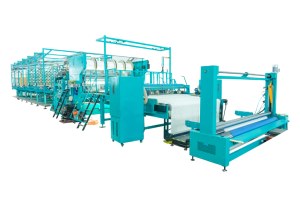 CARBON FIBER WARP KNITTING MACHINE