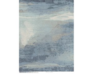 Blue Abstract Rug