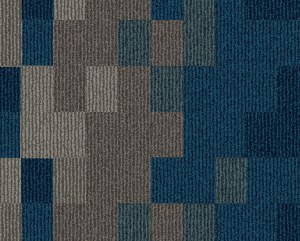 Blue Loop Modern Hotel Carpet