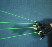 Green Laser Gloves With 4pcs 532nm 100mW Laser ,DJ Club Party Show Stage Gloves
