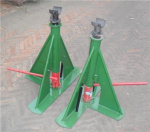 5 ton , 10 ton Hydraulic Cable Drum Jacks / Cable Jack Stand