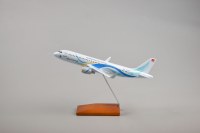 30cm A320 VIETNAM AVIATION ACADEMY With Wheels Metal Aircraft Plane Model Gift